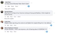 Comments by fans on the post (Image via Facebook/@Trulee Anne)